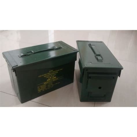 Jual Box Kotak Besi Bekas Peluru Pindad Shopee Indonesia