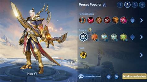 Guide Build Hou Yi Terbaik Honor Of Kings HoK Jadi Gold Lane Terbaik