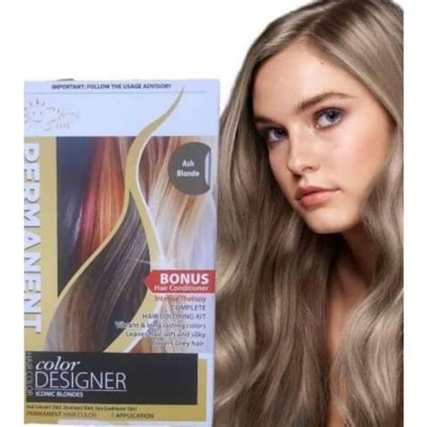 Merrysun Mini Permanent Hair Colorsash Greyblack Ash Blondemedium Blondecopper Blond