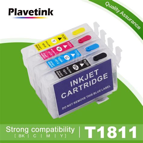 Plavetink Cartucho De Tinta Recargable T Colores Para Impresora