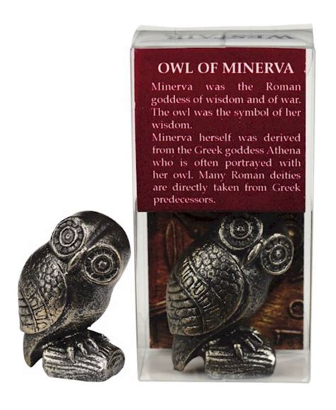 Mini Roman Owl of Minerva Statue | Etsy