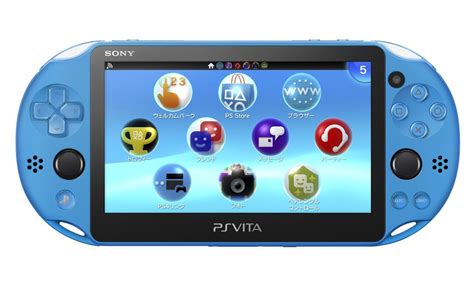 Buy Sony Playstation Vita Pch Za Wi Fi Model Aqua Blue Japan