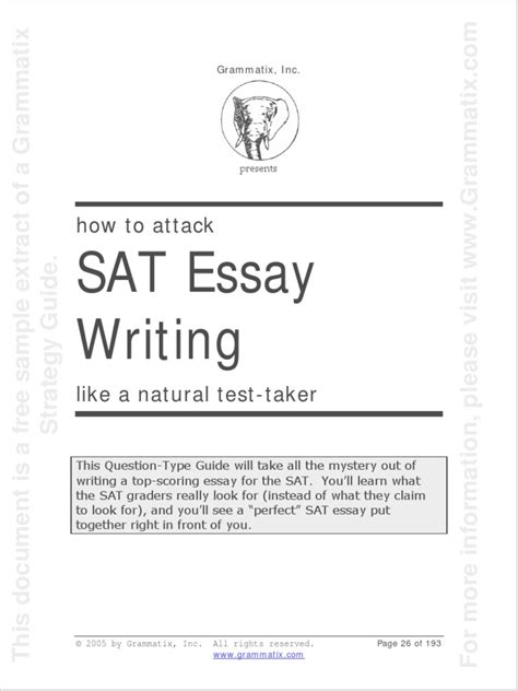 SAT (Essay) | Sat | Paragraph