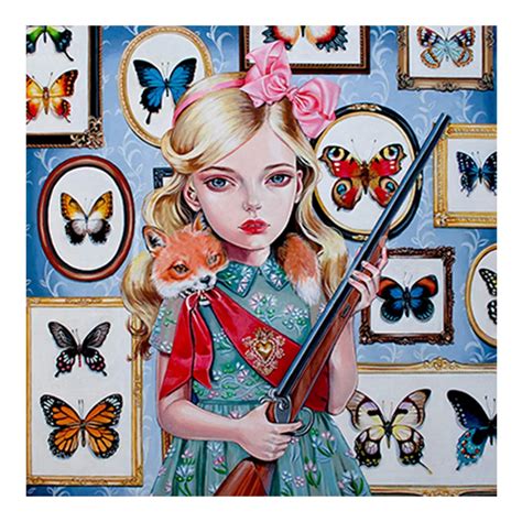 Flower Girl Canvas Full Round Square Drill Diamond Painting