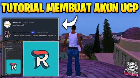 TUTORIAL LENGKAP DAFTAR AKUN UCP DI SERVER GTA SAMP ROLEPLAY INDONESIA