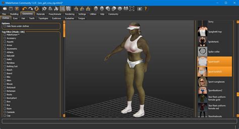 Vol1 Creating A Character In MakeHuman MakeHuman Community