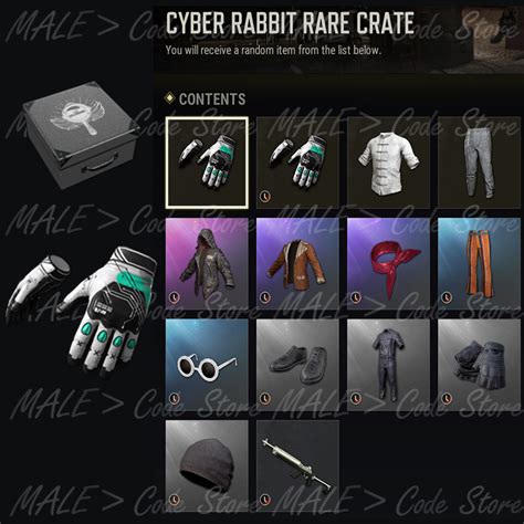 Pubg Cyber Rabbit Rare Crate Buy Pubg Skins Codes Account