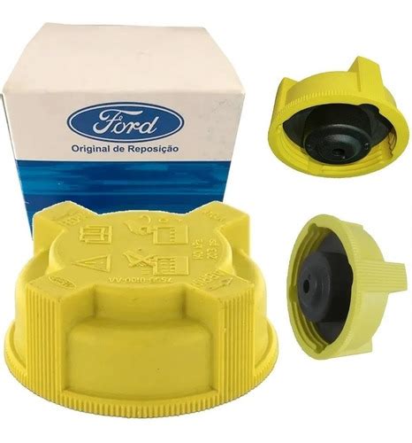 Kit 5 Tampas Reservatório Água Original Ford Fiesta Ka Eco Frete grátis