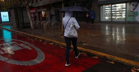 Lluvia en Santiago En qué zonas de la Región Metropolitana seguirán