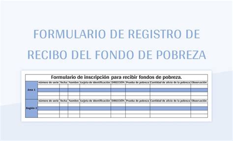 Plantilla De Formato Excel Formulario De Solicitud De Beca Nacional