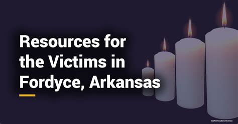 Resources and Support for the Victims in Fordyce, Arkansas | Office for Victims of Crime