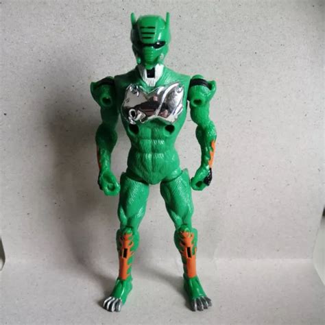 POWER RANGERS JUNGLE Fury GREEN Ranger BANDAI 2007 Vintage Action