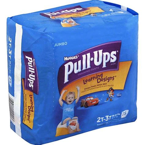 Huggies Pull Ups Training Pants 2t 3t Boy 23pk Ph