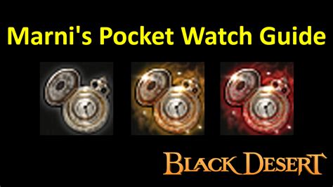 Game Play Marnis Pocket Watch Guide