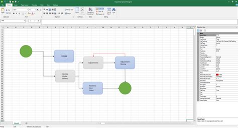 Create a Dynamic .NET Flowchart | Spread