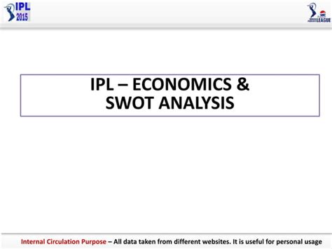 Ipl Business Model Ppt