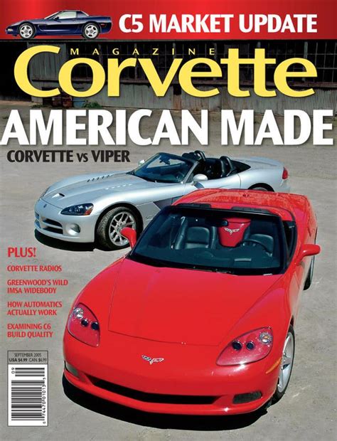 Issue 19 September 2005 Corvette Magazine