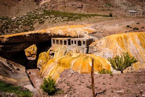 Puente del Inca stock image. Image of sulphur, natural - 12383799