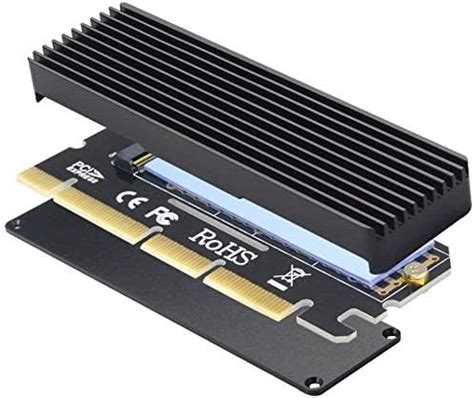 Amazon GODSHARK NVME Adapter With Heat Sink M 2 SSD Key M To PCI