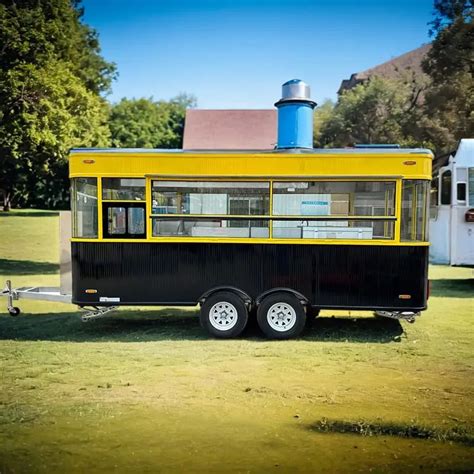 Mobile Food Trailer Street Mobile Food Cart Epa Approved Factory Mobile