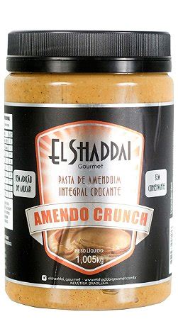 Pasta De Amendoim Kg El Shaddai C B Nutrition