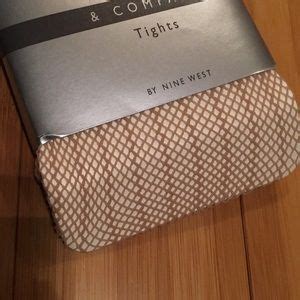 Nine Co Accessories New Nude Fishnet Tights Small Medium Poshmark