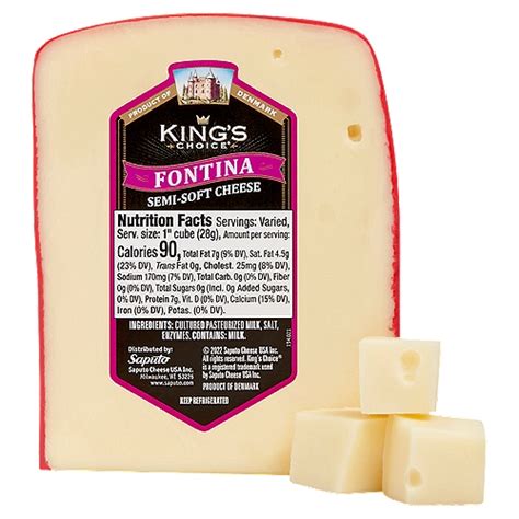 King's Choice Danish Fontina - ShopRite