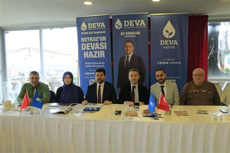 Deva Partisi Beykoz Belediye Başkan Adayı Şenol Korkmaz Basınla