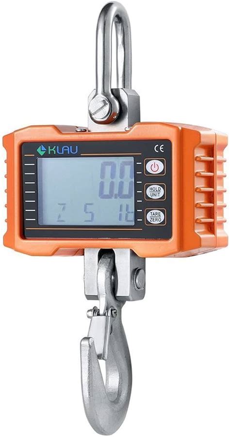 センターバレーCrane Scale Klau Portable Orange Outdo for Duty Display Hunting