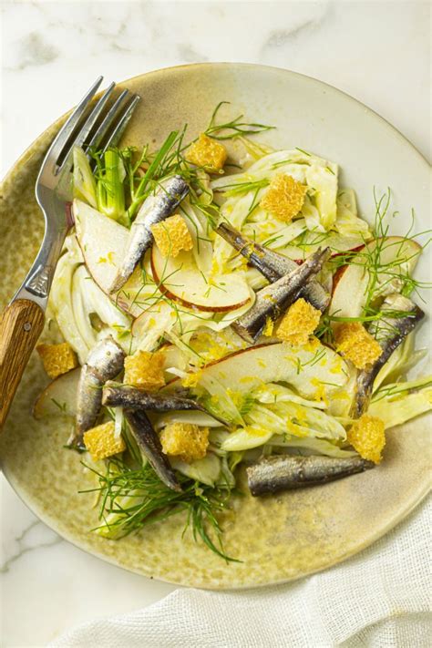 Salade De Fenouil Pommes Et Sardines Jos E Di Stasio