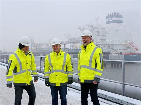 Avance Crucial Alemania Inaugura Su Primera Terminal De Gas Licuado