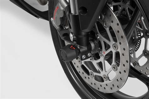 Protector De Eje Rueda Delantera Sw Motech Para Yamaha Mt Tracer