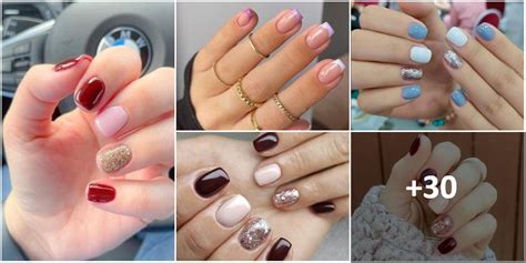 UÑAS CORTAS DECORADAS BONITAS30 Ideas de Esmalte Lo Mejor de 2023