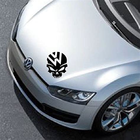 Arwy Car Stickers Exterior Skull Black Fire Sticker For Car Bike