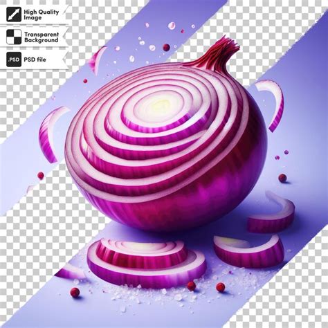 Premium Psd Psd Onion Isolated On Transparent Background