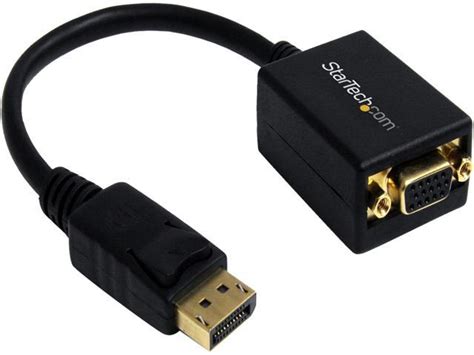 Startech Dp2vga2 Displayport To Vga Adapter Active 1080p Dp To