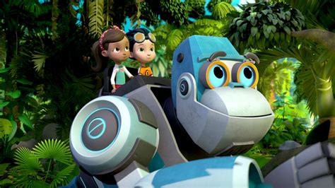 Rusty Rivets Kausi Jakso Rusty S Monkey Business Rusty S Snow Problem