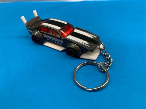 Hot Wheels Mad Manga Japanese Police Car Keychain Etsy Australia