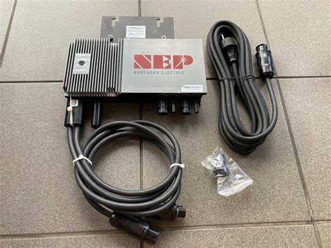 NEP BDM 600 WiFi Wechselrichter Photovoltaik Microinverter für