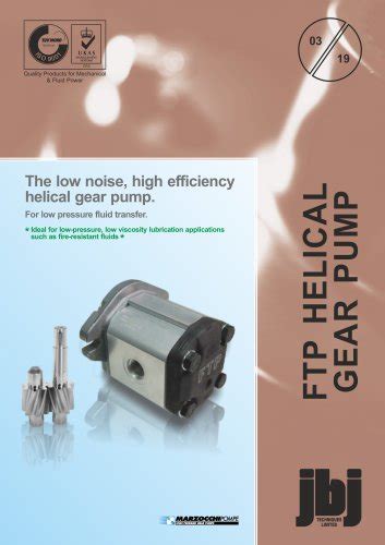 Api Compliant Screw Pumps Jbj Techniques Limited Pdf Catalogs