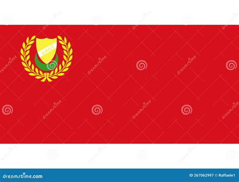 Flag of Kedah Malaysia stock image. Image of federated - 267062997