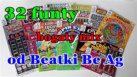 Zdrapki Lotto 254 Bogaty Mix Za 32 Funty Prezent Od Beatki Zdrapki