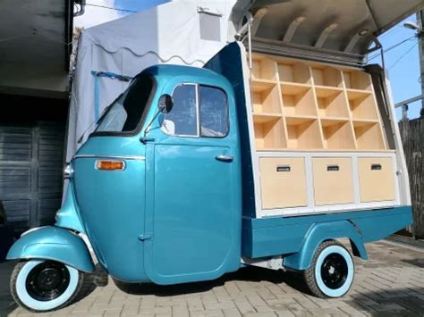 Piaggio Food Truck For Sale Conversions Vintage New