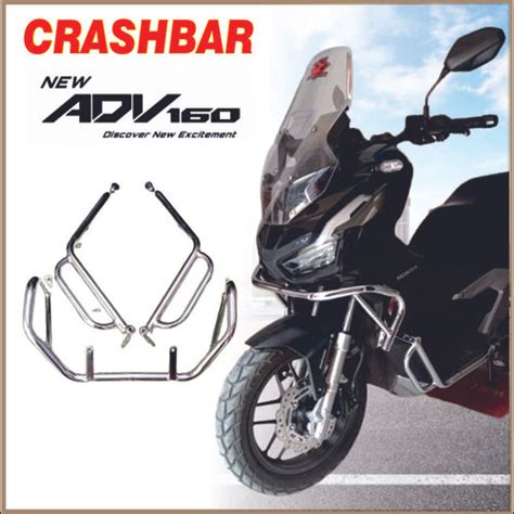 Jual CRASHBAR ADV 160 TUBULAR CRASHBAR HONDA ADV 160 PNP KUAT