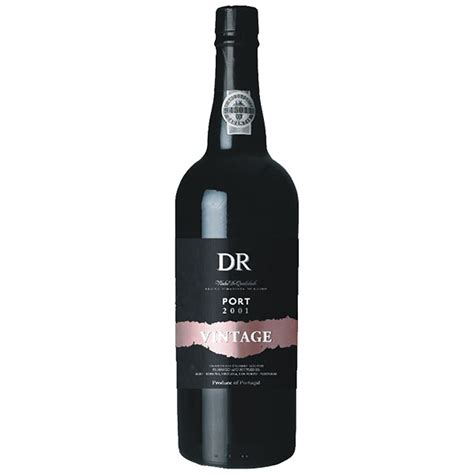 DR Porto wine Vintage 2001 75cl bottle,Portugal DR Porto Vintage 2001 ...