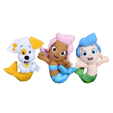 Bubble Guppies Plush Toy Bubble Puppy Molly Gil Gil Molly Bubble Puppy Mini Plush Mermaid Doll ...