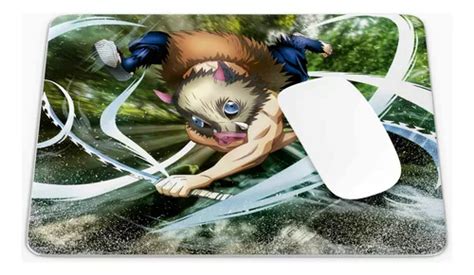 Mouse Pad Demon Slayer Inosuke Hashibira Javali Mercadolivre