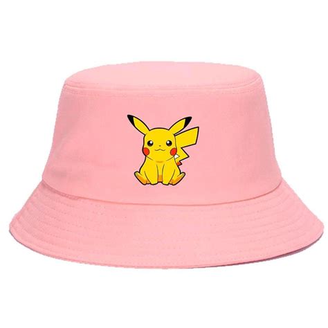 Chapéu Bucket Hat Pokémon Pikachu Rosa Netshoes