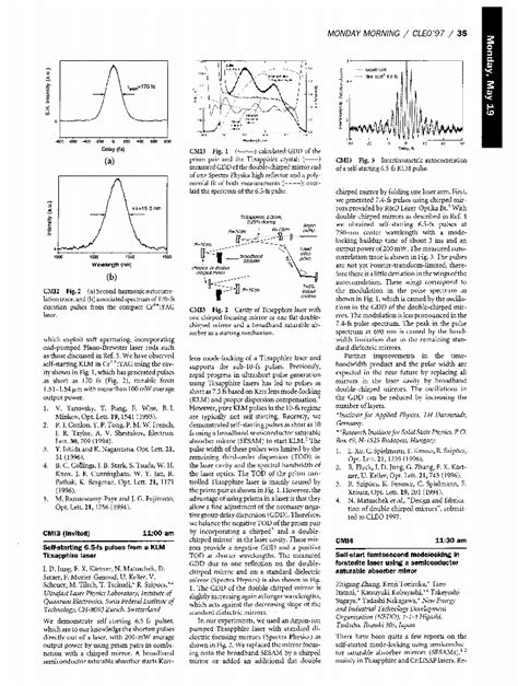 Self Start Femtosecond Modelocking In Forsterite Laser Using A