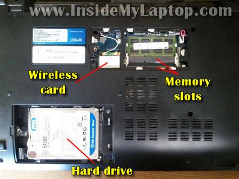 Ремонт ноутбука Asus K53U, инструкция по разборке